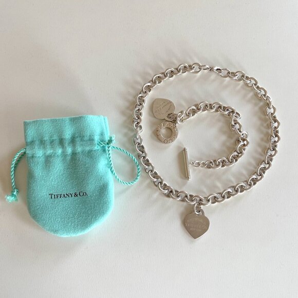 Tiffany & Co. 925 Necklace And Bracelet - Picture 2 of 7
